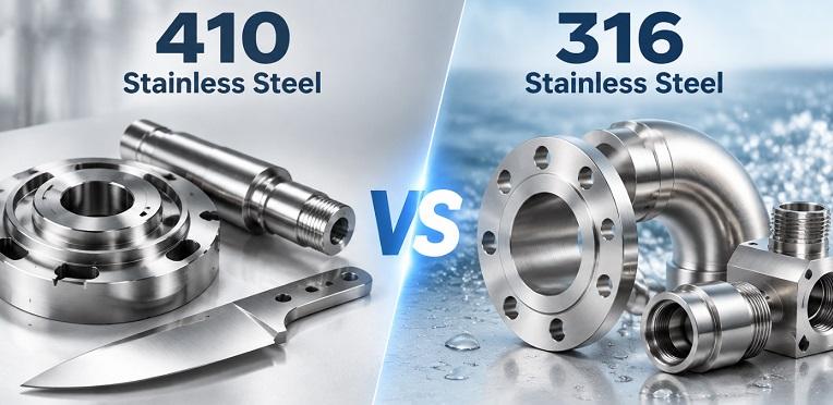 410 vs 316 Stainless Steel: What's the Difference